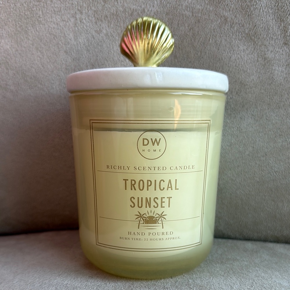 DW Home Tropical Sunset Scented Candle